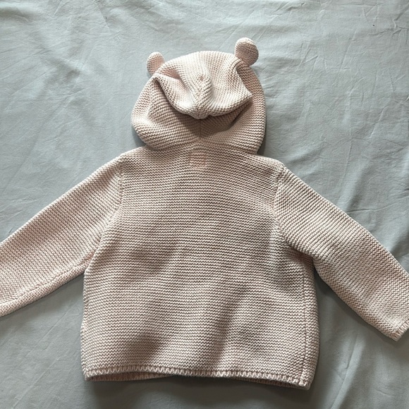GAP - Brannan Pink Bear cardigan sweater. 6-12 months - Picture 3 of 3